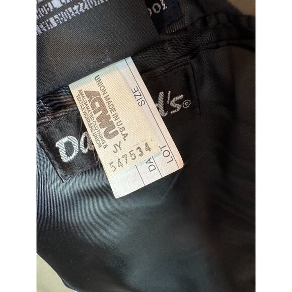 BURBERRYS' dark beige 100% wool mens suit jacket blazer 46R (no size tag) - Picture 13 of 13